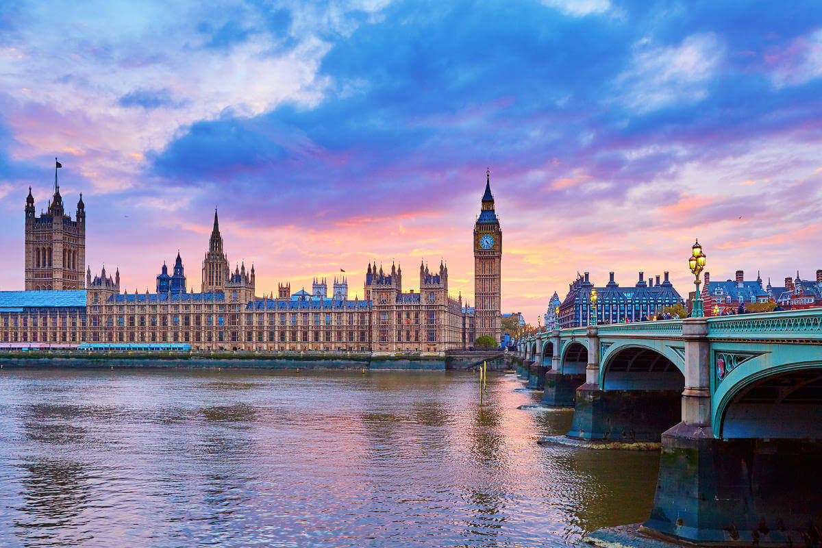 Widok na panoramę Londynu Podróżuj do Londynu autobusami Flixbus!