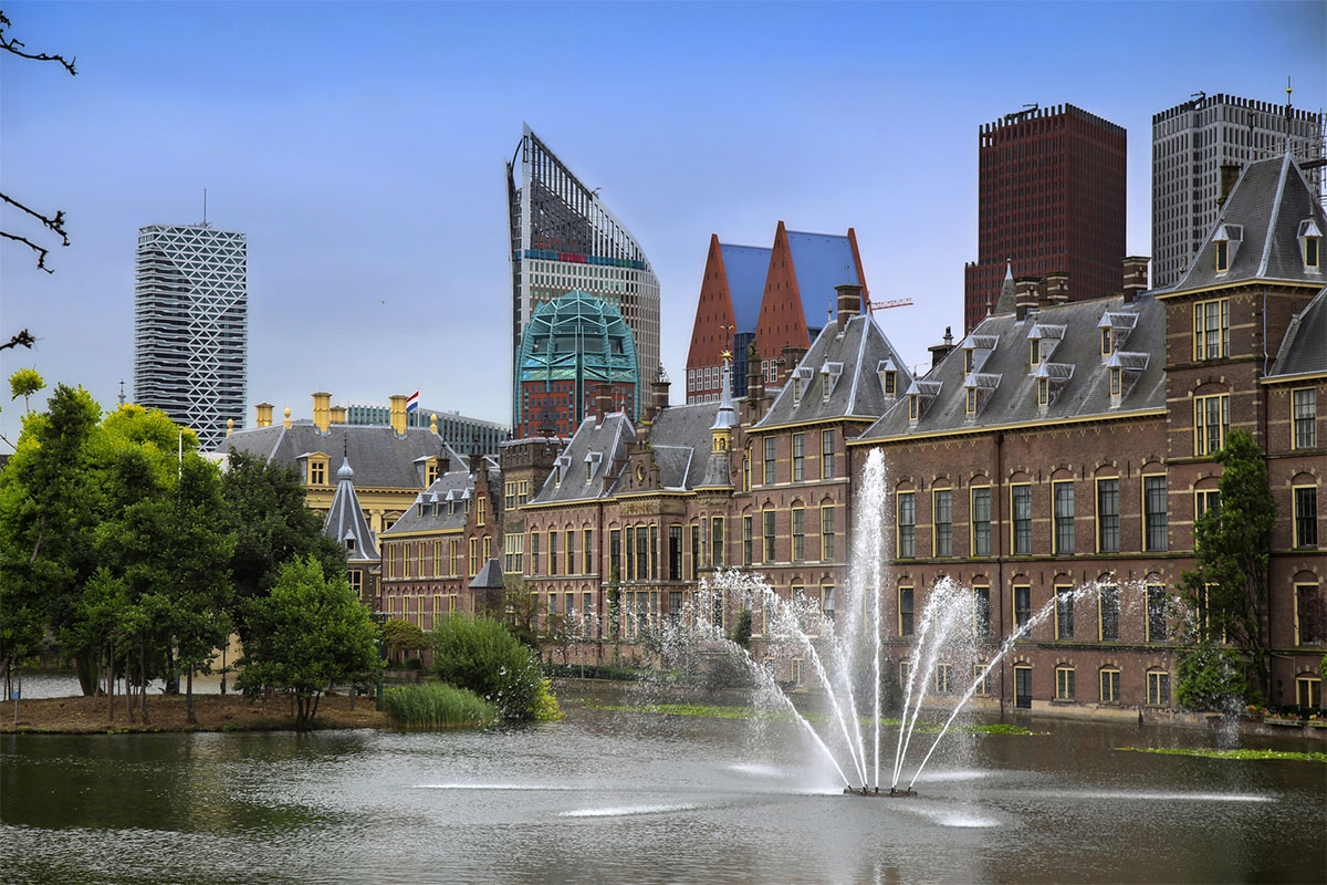 Algemene informatie over Den Haag Stadsaanzicht van Den Haag