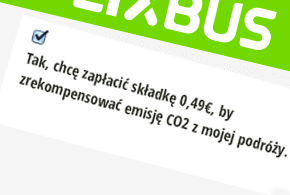 Podróżując autobusami FlixBus możesz chronić środowisko! FlixBus - składka na ochronę klimatu